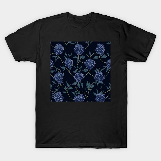 flower pattern retro T-Shirt by A.S.P.E.D.I.A